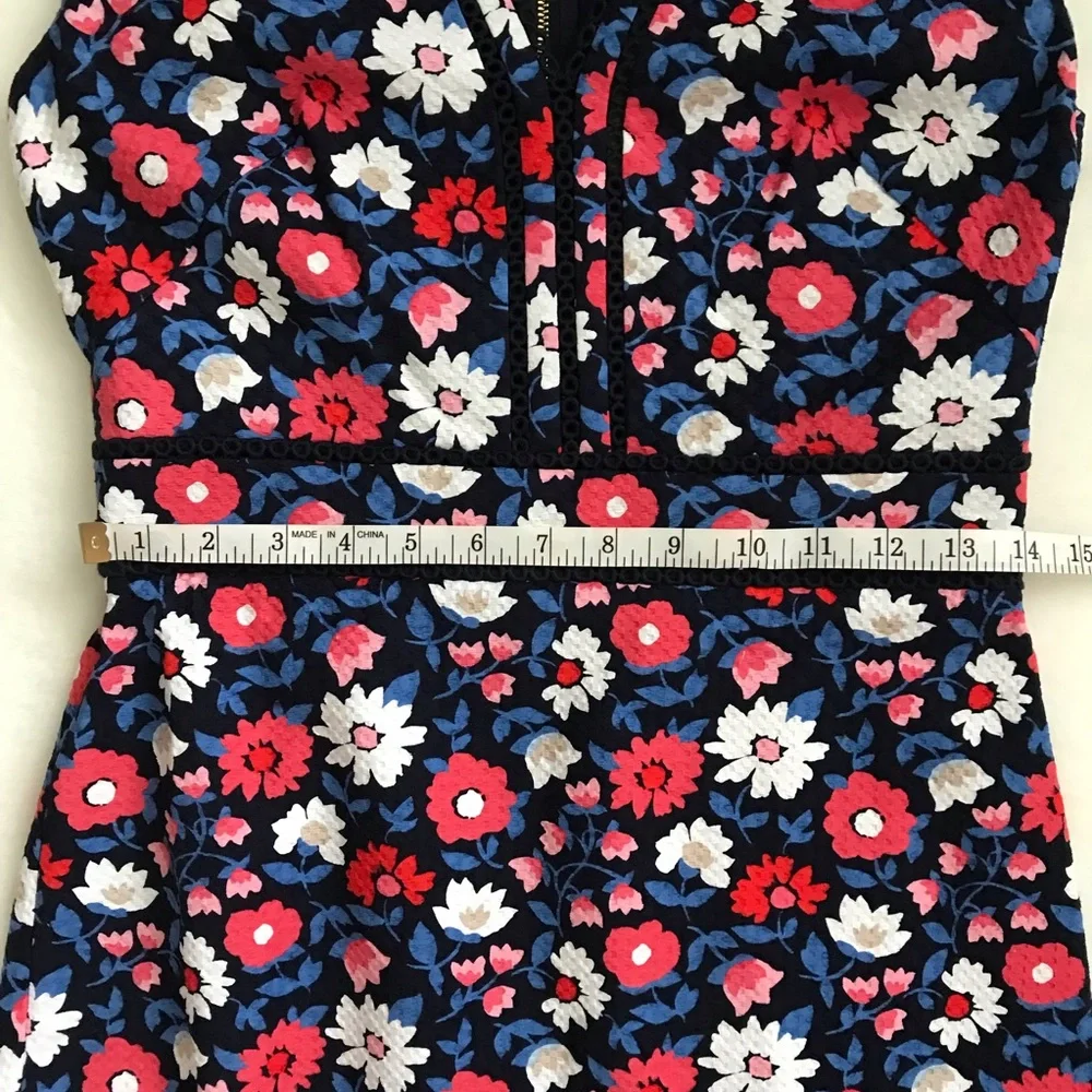 Kate Spade Shore Thing Floral Daisy Jacquard Sheath Dress Size 4 NWT